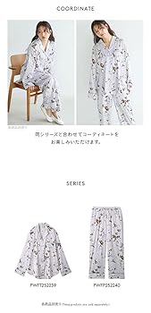 Amazon | ジェラートピケ レディース 母の日 花柄サテン